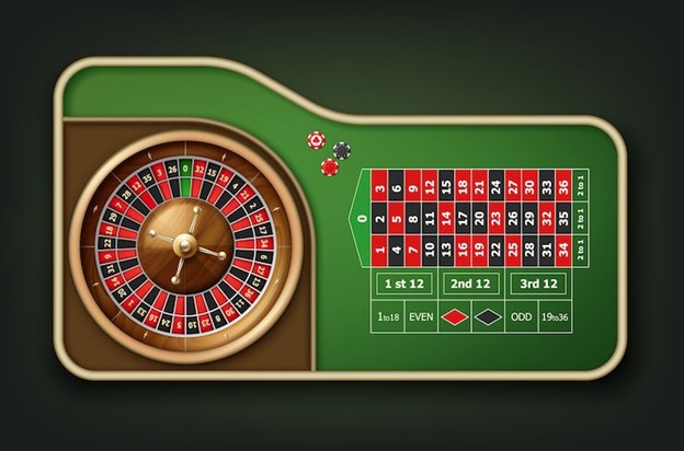 Online casino roulette game